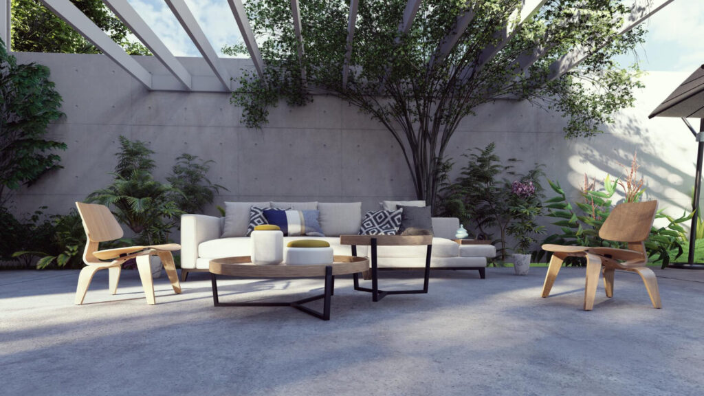 Beton terrasse