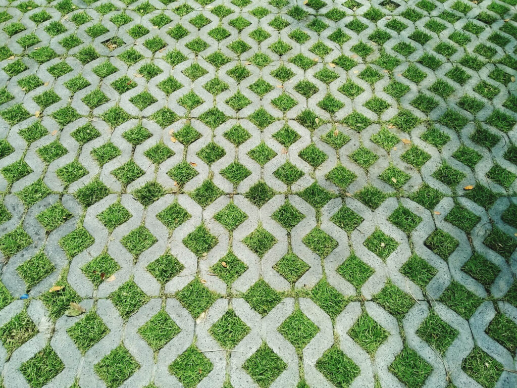 Græsarmering indkørsel